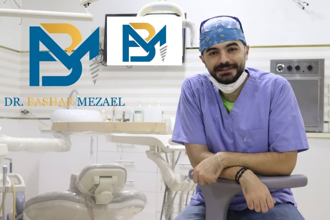 Dr. Bashar Mezael in the dental clinic